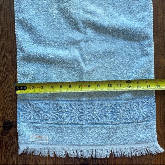 Vintage Cannon Monticello Blue Hand Towel - Picture 5 of 6